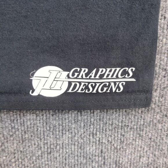 Gildan Heavy Cotton Men's I Am A Man Of The Norse Graphic T-Shirt Black 3XL - Picture 9 of 14